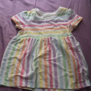 Garanimals Multicolor Striped Kids Dress